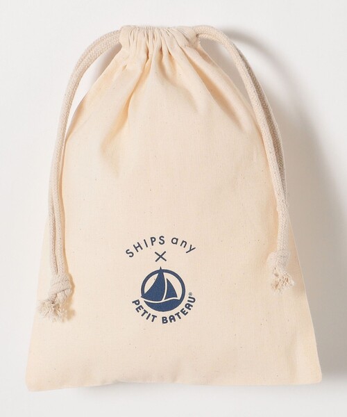 PETIT BATEAU（プチバトー）の「【SHIPS any別注】PETIT BATEAU: ロングスリーブ Tシャツ 23SS（Tシャツ/カットソー・レディース・ホワイト・ONE SIZE）」の8枚目の写真