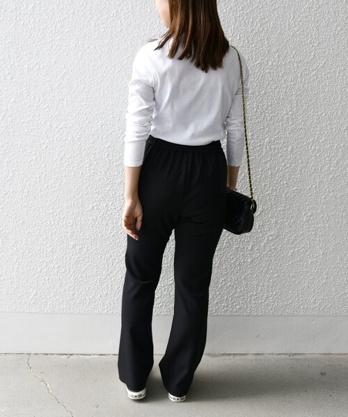 PETIT BATEAU（プチバトー）の「【SHIPS any別注】PETIT BATEAU: ロングスリーブ Tシャツ 23SS（Tシャツ/カットソー・レディース・ホワイト・ONE SIZE）」の15枚目の写真