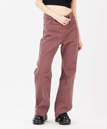 TWILL FLARE PANTS