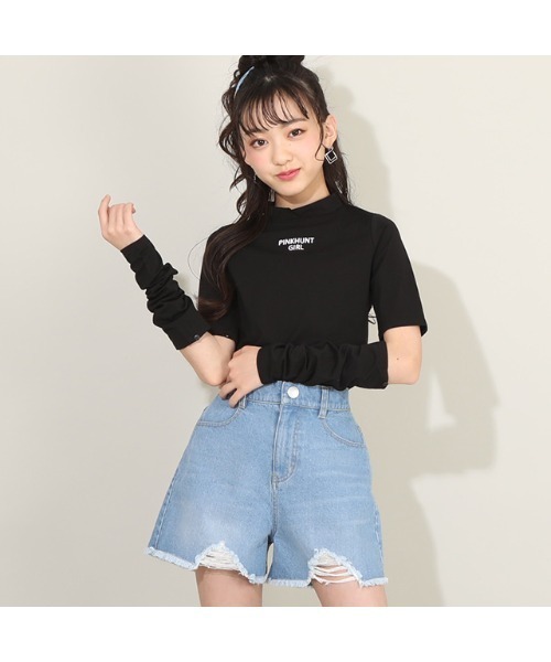 希少‼️エヴィス ダークデニム ピンクデザイン　32✖️32 YENN イエン Y252-31054-2 KNEE TUCK DENIM PT PINK 36