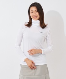 【marie claire:マリ.クレール】レディース長袖ハイネックインナーシャツ　ゴルフ