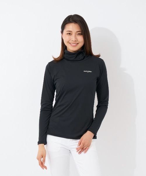 marie claire(マリ・クレール)の「【marie claire:マリ.クレール】レディース長袖ハイネックインナーシャツ ゴルフ(シャツ/ブラウス・レディース・ホワイト/ネイビー/ブラック・MEDIUM/LARGE/X-LARGE)」の12枚目の写真
