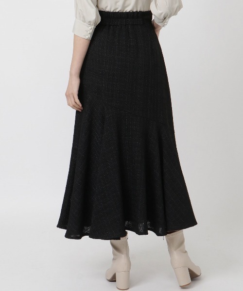 WILLSELECTION（ウィルセレクション）の「ツイードマーメイドスカート（スカート・レディース・ブラック/ミント/オフホワイト・MEDIUM/SMALL）」の11枚目の写真