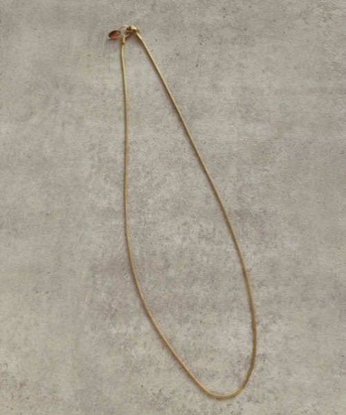 GOLDY（ゴールディ）の「【GOLDY】アレルギー対応 ユニセックス スネーク チェーン ステンレス ネックレス / 3230209（ネックレス・レディース・ゴールド/シルバー・S/M）」の4枚目の写真