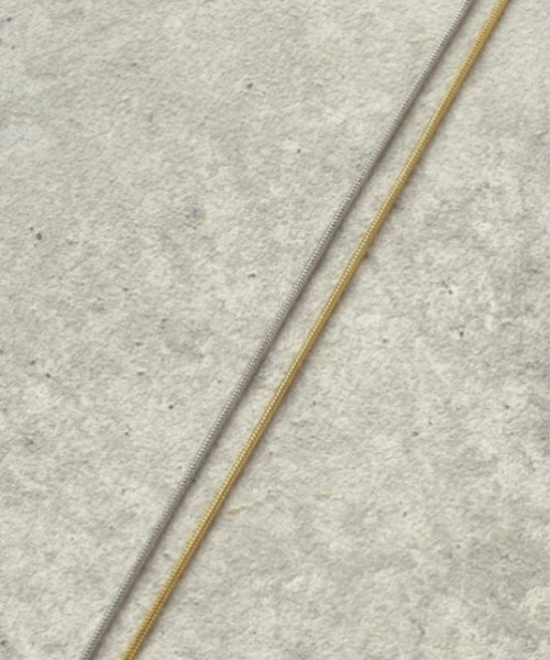 GOLDY（ゴールディ）の「【GOLDY】アレルギー対応 ユニセックス スネーク チェーン ステンレス ネックレス / 3230209（ネックレス・レディース・ゴールド/シルバー・S/M）」の10枚目の写真