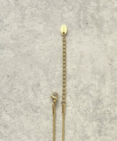 GOLDY（ゴールディ）の「【GOLDY】アレルギー対応 ユニセックス スネーク チェーン ステンレス ネックレス / 3230209（ネックレス・レディース・ゴールド/シルバー・S/M）」の9枚目の写真