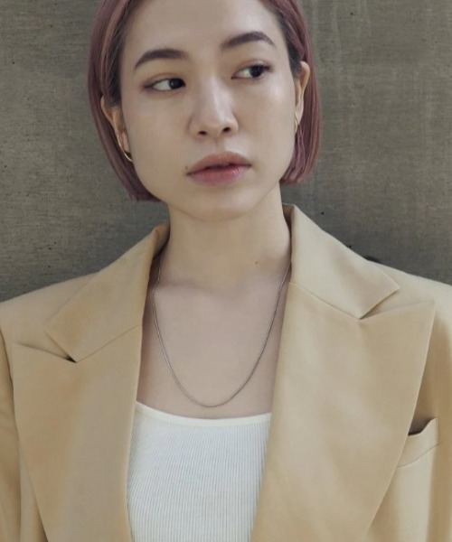 GOLDY（ゴールディ）の「【GOLDY】アレルギー対応 ユニセックス スネーク チェーン ステンレス ネックレス / 3230209（ネックレス・レディース・ゴールド/シルバー・S/M）」の11枚目の写真