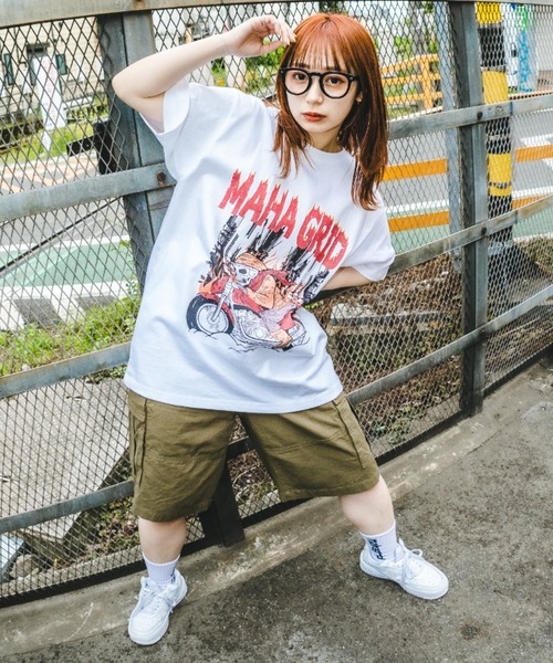 【mahagrid】23SS★ SKELETON BIKER TEE mahagrid/マハグリッド』SKELETON BIKER TEE/スケルトンバイク