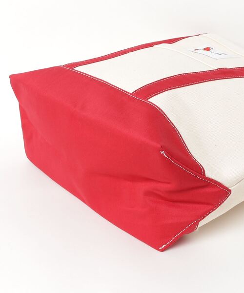 PARROTT CANVAS（パロットキャンバス）の「【PARROTT CANVAS】パロットキャンバス グリーンビルクラシックトートバッグ ミディアム（トートバッグ・レディース・レッド/イエロー/オレンジ/ネイビー/オリーブ/ライトブルー/ブルー・FREE）」の9枚目の写真