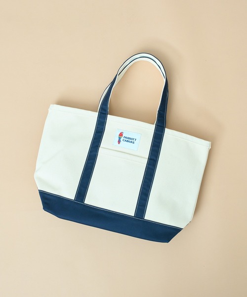 PARROTT CANVAS（パロットキャンバス）の「【PARROTT CANVAS】パロットキャンバス グリーンビルクラシックトートバッグ ミディアム（トートバッグ・レディース・レッド/イエロー/オレンジ/ネイビー/オリーブ/ライトブルー/ブルー・FREE）」の13枚目の写真