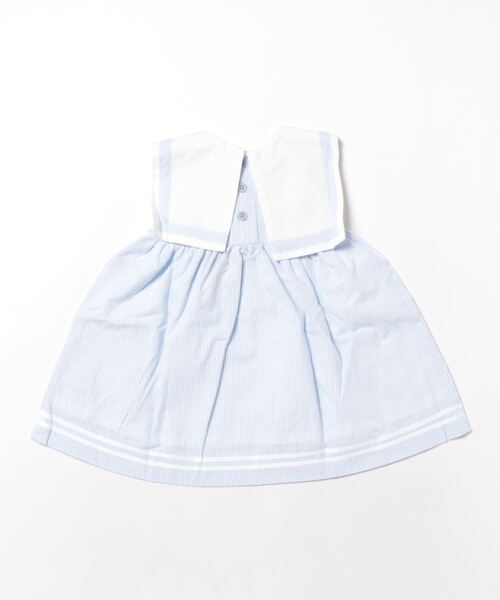 ⚓️柄セーラーワンピース 絢爛白狐・たまコラボ セーラーワンピース（黒）【即納品