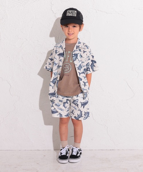 Ocean&Ground（オーシャン&グラウンド）の「カメハメハシャツ(90～140cm)（シャツ/ブラウス・キッズ・マルチ/ベージュ/グリーン/アイボリー・90/100/110/120/130/140）」の7枚目の写真