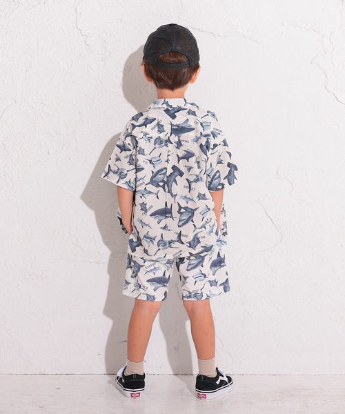 Ocean&Ground（オーシャン&グラウンド）の「カメハメハシャツ(90～140cm)（シャツ/ブラウス・キッズ・マルチ/ベージュ/グリーン/アイボリー・90/100/110/120/130/140）」の8枚目の写真