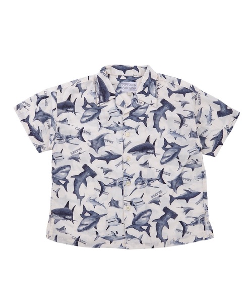 Ocean&Ground（オーシャン&グラウンド）の「カメハメハシャツ(90～140cm)（シャツ/ブラウス・キッズ・マルチ/ベージュ/グリーン/アイボリー・90/100/110/120/130/140）」の9枚目の写真