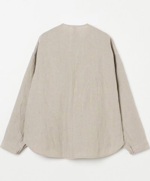 HELIOPOLE（エリオポール）の「NEW DUNGAREES LINEN NO-COLLAR JK