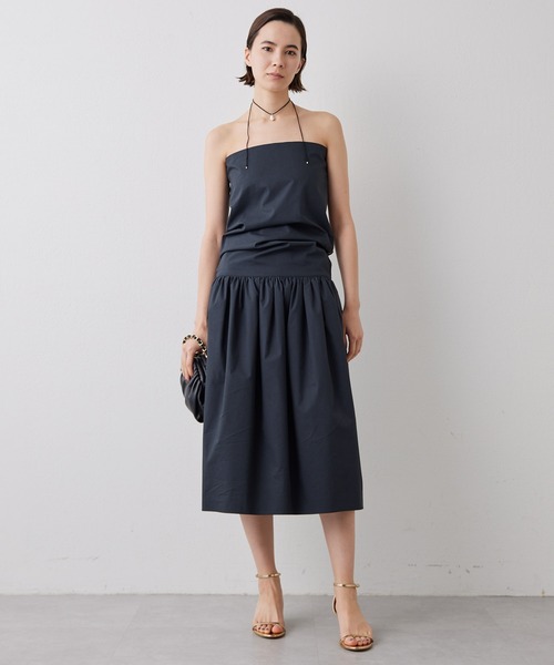 Whim Gazette（ウィムガゼット）の「2WAYベアワンピース（ワンピース・レディース・ブラック/ホワイト系その他・FREE）」の3枚目の写真