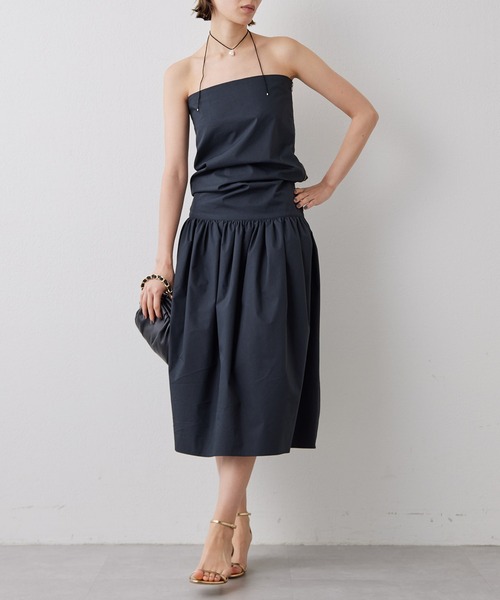 Whim Gazette（ウィムガゼット）の「2WAYベアワンピース（ワンピース・レディース・ブラック/ホワイト系その他・FREE）」の5枚目の写真