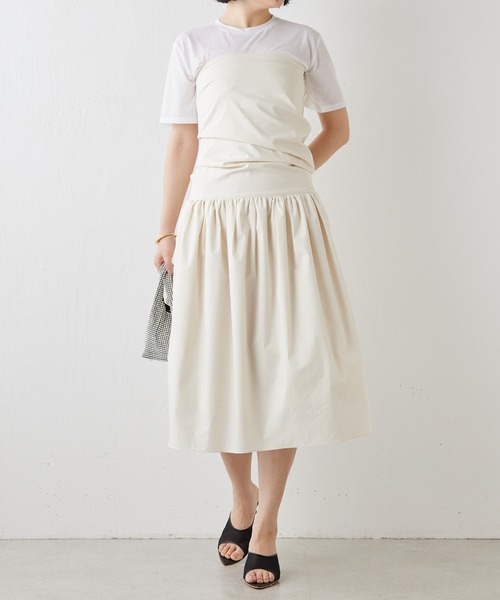 Whim Gazette（ウィムガゼット）の「2WAYベアワンピース（ワンピース・レディース・ブラック/ホワイト系その他・FREE）」の13枚目の写真