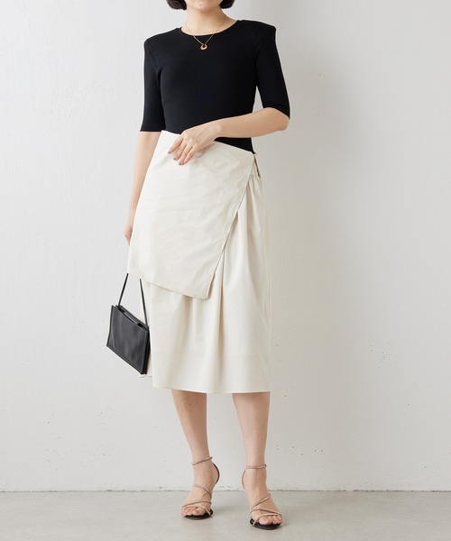 Whim Gazette（ウィムガゼット）の「2WAYベアワンピース（ワンピース・レディース・ブラック/ホワイト系その他・FREE）」の14枚目の写真