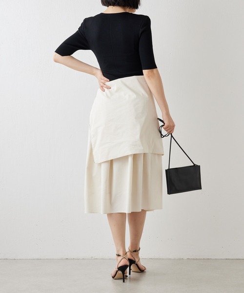 Whim Gazette（ウィムガゼット）の「2WAYベアワンピース（ワンピース・レディース・ブラック/ホワイト系その他・FREE）」の18枚目の写真