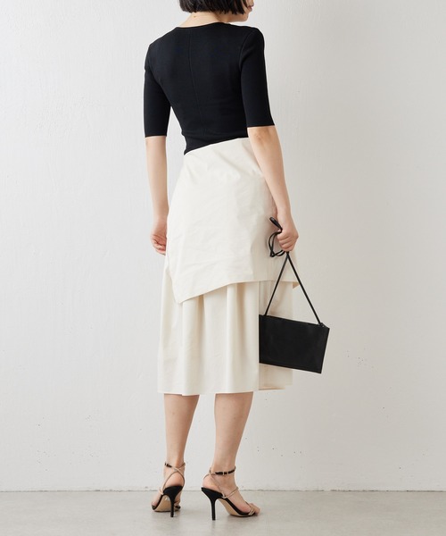 Whim Gazette（ウィムガゼット）の「2WAYベアワンピース（ワンピース・レディース・ブラック/ホワイト系その他・FREE）」の19枚目の写真