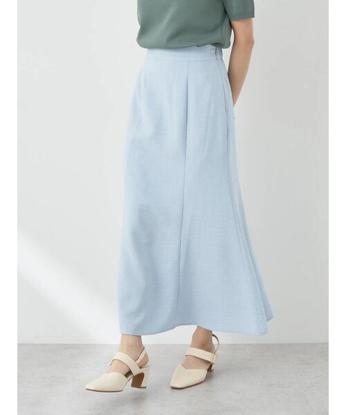 earth music&ecology（アースミュージックアンドエコロジー）の「マーメイドスカート（スカート・レディース・ドット/サックスブルー/アイボリー/ネイビー・M/S）」の18枚目の写真