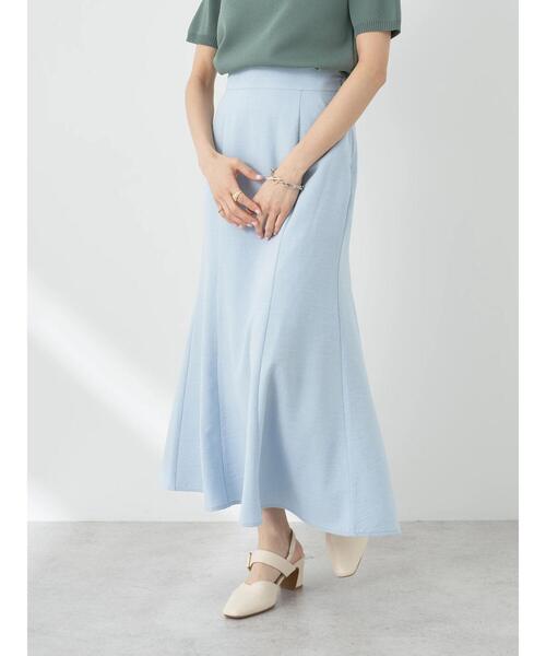 earth music&ecology（アースミュージックアンドエコロジー）の「マーメイドスカート（スカート・レディース・ドット/サックスブルー/アイボリー/ネイビー・M/S）」の19枚目の写真