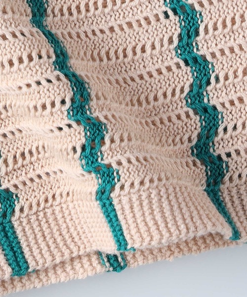 BACK NUMBER（バックナンバー）の「【BACK NUMBER】衿付き半袖カーディガン（カーディガン/ボレロ・レディース・ブラウン/キナリ・M/L）」の15枚目の写真