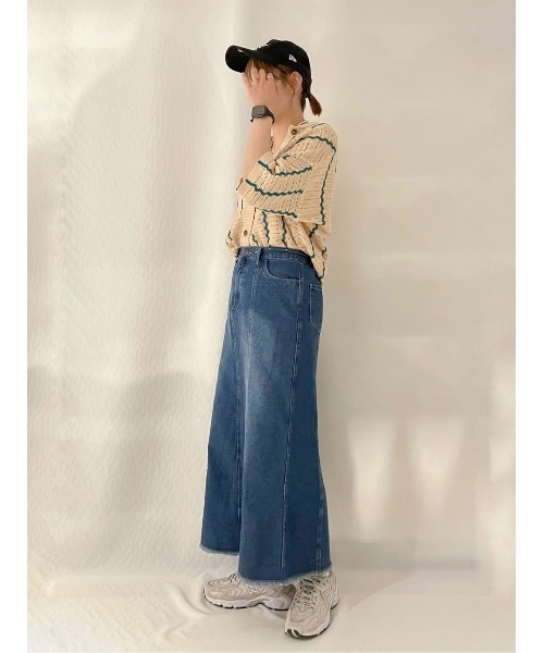 BACK NUMBER（バックナンバー）の「【BACK NUMBER】衿付き半袖カーディガン（カーディガン/ボレロ・レディース・ブラウン/キナリ・M/L）」の4枚目の写真