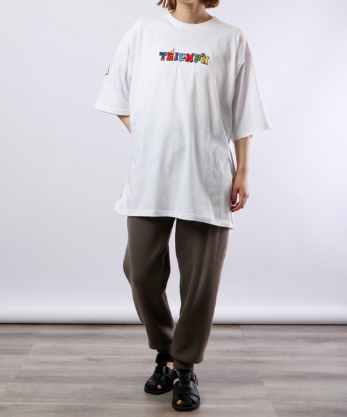 RE730(アールイーセブンサーティー)の「RE730 ビッグシルエット半袖Tシャツ(Tシャツ/カットソー・メンズ・ブラック系1/ブラック/イエロー/イエロー系1/ブルー系1/ホワイト/イエロー系2/ホワイト系1/ホワイト系2/ブラック系2/ブルー系2/ターコイズブルー・L/XL/M)」の14枚目の写真