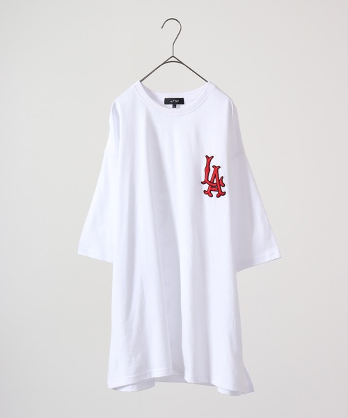 RE730(アールイーセブンサーティー)の「RE730 ビッグシルエット半袖Tシャツ(Tシャツ/カットソー・メンズ・ブラック系1/ブラック/イエロー/イエロー系1/ブルー系1/ホワイト/イエロー系2/ホワイト系1/ホワイト系2/ブラック系2/ブルー系2/ターコイズブルー・L/XL/M)」の16枚目の写真