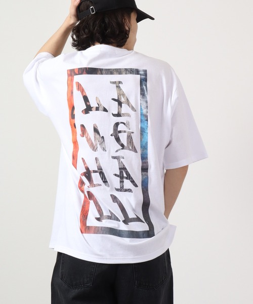 RE730(アールイーセブンサーティー)の「RE730 ビッグシルエット半袖Tシャツ(Tシャツ/カットソー・メンズ・ブラック系1/ブラック/イエロー/イエロー系1/ブルー系1/ホワイト/イエロー系2/ホワイト系1/ホワイト系2/ブラック系2/ブルー系2/ターコイズブルー・L/XL/M)」の22枚目の写真