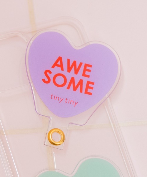 tiny tiny（ティニーティニー）の「スマホシート2[tiny tiny(ティニーティニー)]（スマホグッズ・レディース・パープル/ピンク/ブルー/グリーン/その他1/ベビーピンク・0）」の3枚目の写真