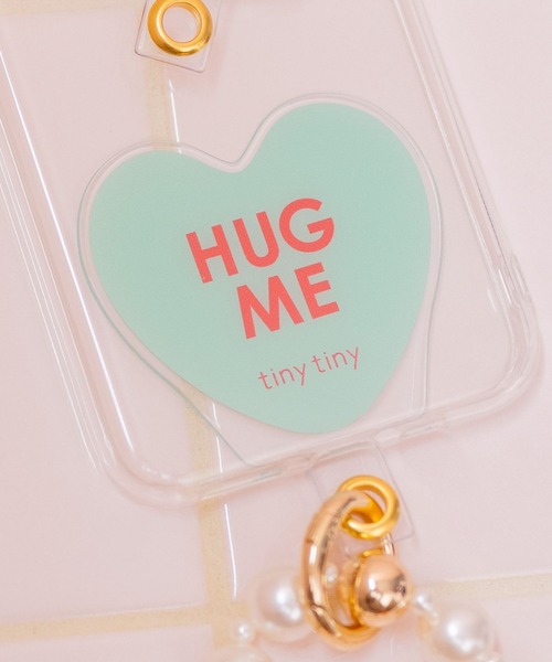 tiny tiny（ティニーティニー）の「スマホシート2[tiny tiny(ティニーティニー)]（スマホグッズ・レディース・パープル/ピンク/ブルー/グリーン/その他1/ベビーピンク・0）」の2枚目の写真