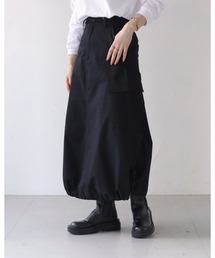 HER CLOSET | 【shemoshelly】WEB限定ドローストリングカーゴバルーンスカート(スカート)