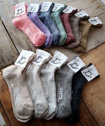 WEICA（ウェイカ）の「【Put on socks プットオンソックス】"Sea glass"シーグラス　リネンソックス（ソックス/靴下）」