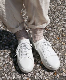 Put on socks（プットオンソックス）の「【Put on socks プットオンソックス】"Sea glass"シーグラス　リネンソックス（ソックス/靴下）」