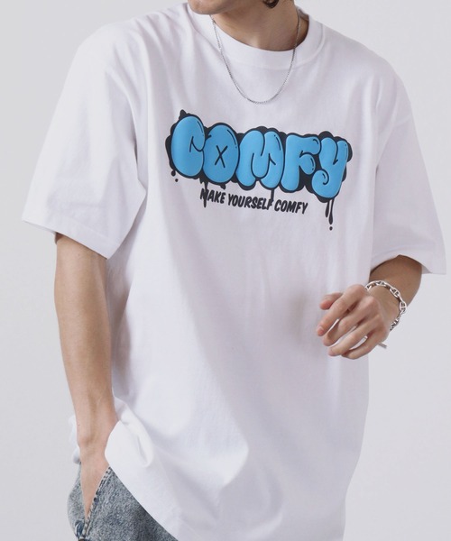 【BOHEMSEO】シルバーペインティングTシャツ ★早期完売★ セール】TENDER PERSON/テンダーパーソン GINCHAM LONG TEE ロン