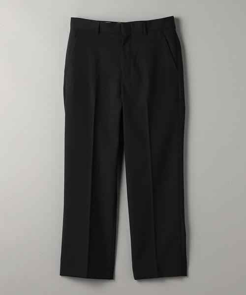 H BEAUTY&YOUTH ウールシルク ストレートノープリーツパンツM H BEAUTY&YOUTH ウールシルク ストレートノープリーツパンツM