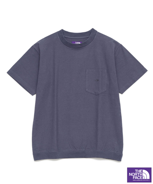 THE NORTH FACE PURPLE LABEL(ザ ノースフェイス パープルレーベル)の「【THE NORTH FACE PURPLE LABEL】High Bulky H/S Pocket Tee(Tシャツ/カットソー・メンズ・ネイビー/ホワイト/ブラック/グリーン・MEDIUM/LARGE)」の4枚目の写真