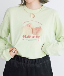 I am I in fact... | 桃饅頭 ロンT(Tシャツ/カットソー)