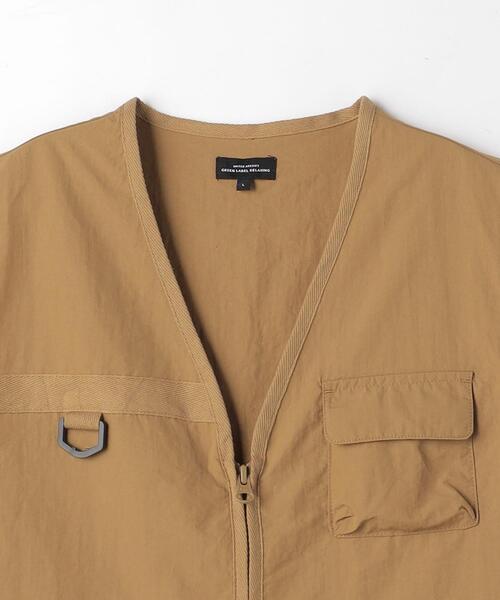 green label relaxing（グリーンレーベルリラクシング）の「TJ H/A ベスト 150cm-160cm - UVカット -（ベスト・キッズ・ブラック/ベージュ・M150/L160）」の9枚目の写真