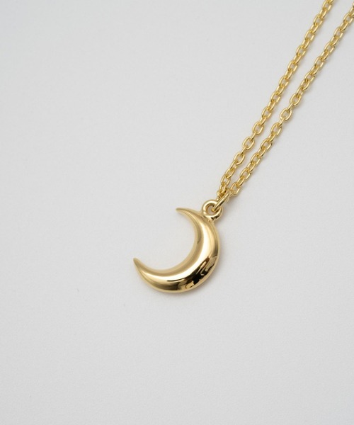 Scat(スキャット)の「"Moon" charm necklace(GOLD)(ネックレス・メンズ・ゴールド・FREE)」の5枚目の写真