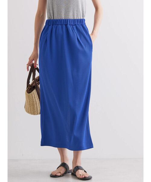 AMERICAN HOLIC(アメリカンホリック)の「リブタイトカットスカート(スカート・レディース・ブラック/マスタード/ブルー・S/M/L)」の22枚目の写真