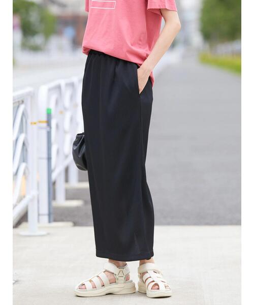 AMERICAN HOLIC(アメリカンホリック)の「リブタイトカットスカート(スカート・レディース・ブラック/マスタード/ブルー・S/M/L)」の12枚目の写真