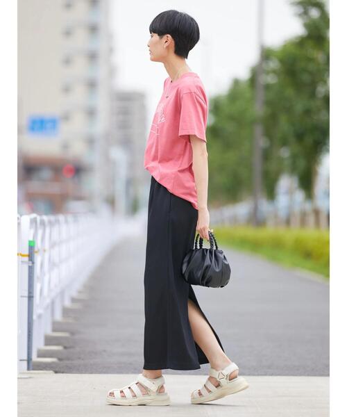 AMERICAN HOLIC(アメリカンホリック)の「リブタイトカットスカート(スカート・レディース・ブラック/マスタード/ブルー・S/M/L)」の15枚目の写真