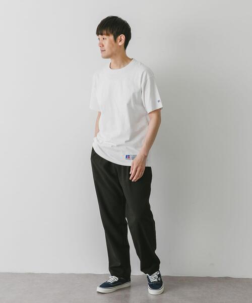 Russell Athletic(ラッセルアスレティック)の「『別注』RUSSELL ATHLETIC×DOORS USA Cotton Basic Tee(Tシャツ/カットソー・メンズ・ホワイト/グレー/ブラック・LARGE/MEDIUM/X-LARGE)」の8枚目の写真