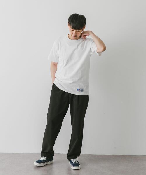 Russell Athletic(ラッセルアスレティック)の「『別注』RUSSELL ATHLETIC×DOORS USA Cotton Basic Tee(Tシャツ/カットソー・メンズ・ホワイト/グレー/ブラック・LARGE/MEDIUM/X-LARGE)」の9枚目の写真