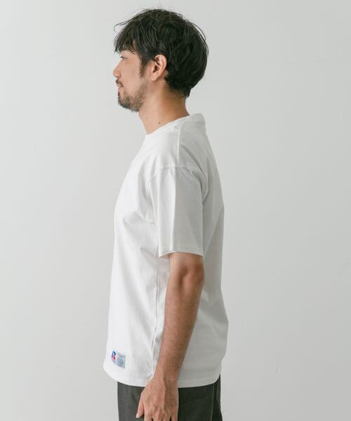 Russell Athletic(ラッセルアスレティック)の「『別注』RUSSELL ATHLETIC×DOORS USA Cotton Basic Tee(Tシャツ/カットソー・メンズ・ホワイト/グレー/ブラック・LARGE/MEDIUM/X-LARGE)」の17枚目の写真