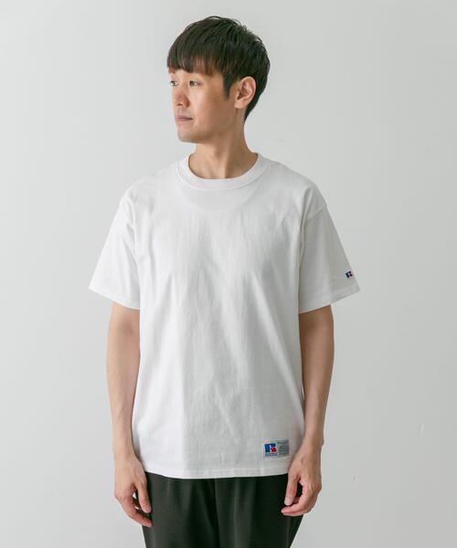Russell Athletic(ラッセルアスレティック)の「『別注』RUSSELL ATHLETIC×DOORS USA Cotton Basic Tee(Tシャツ/カットソー・メンズ・ホワイト/グレー/ブラック・LARGE/MEDIUM/X-LARGE)」の19枚目の写真